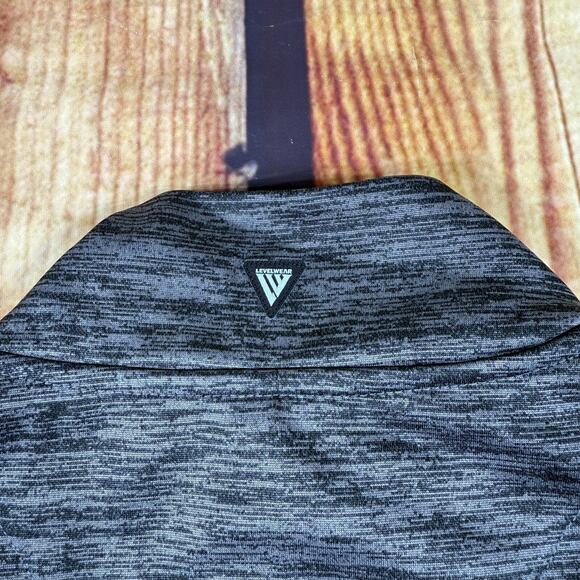 Washington Wizards Jacket New Mens Large Gray Black Levelwear NBA Logo Beta NWT - Picture 12 of 13